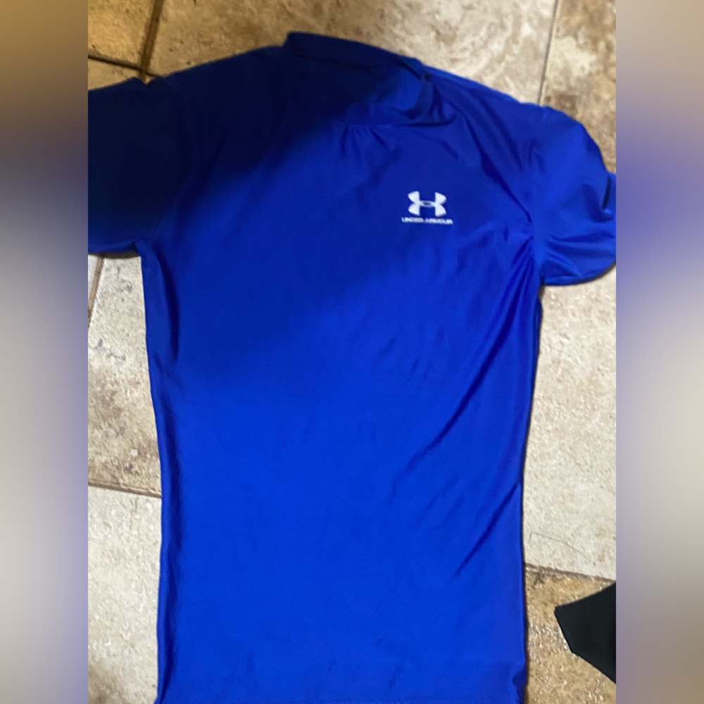 Under Armour Men's Blue Shirt